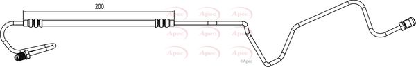 Apec Brake Hose HOS3884 - image 2