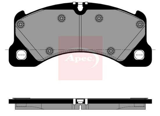 Apec Brake Pads Set PAD2605 - image 2