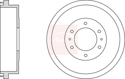 Apec Brake Drum DRM9950