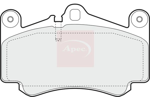 Apec Brake Pads Set PAD1403 - image 2