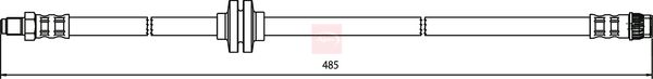 Apec Brake Hose HOS3739 - image 2
