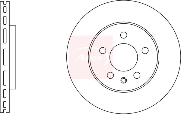 Apec Brake Disc DSK3515 - image 2