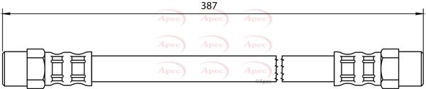 Apec Brake Hose HOS4039 - image 2