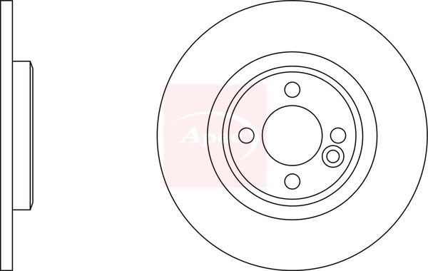 Apec Brake Disc DSK2851 - image 2