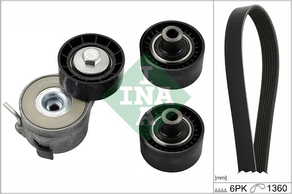 INA Drive Belt Kit 529040410 - image 2