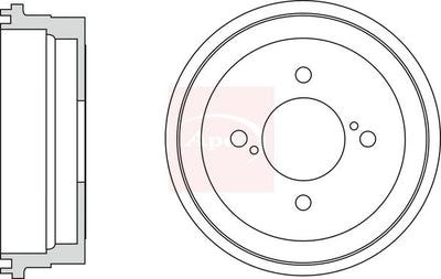 Apec Brake Drum DRM9965