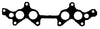 BGA Inlet Intake Manifold Gasket MG9341 thumbnail