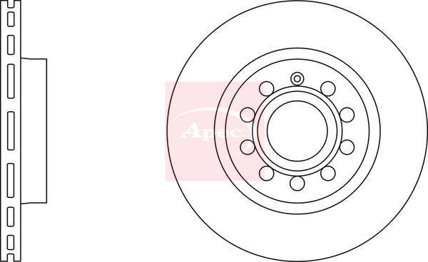 Apec Brake Disc DSK2228 - image 3