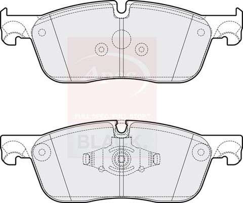 Apec Brake Pads Set PAD2061B - image 2