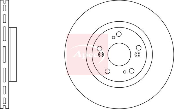 Apec Brake Disc DSK2463 - image 2