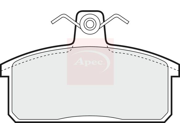 Apec Brake Pads Set PAD736 - image 2