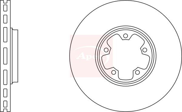 Apec Brake Disc DSK2057 - image 2