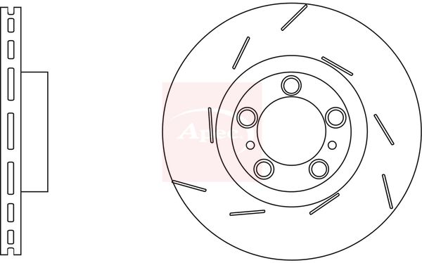 Apec Brake Disc DSK3262 - image 2