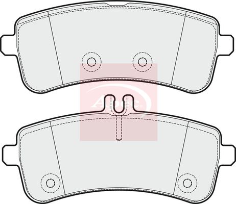Apec Brake Pads Set PAD2023 - image 2