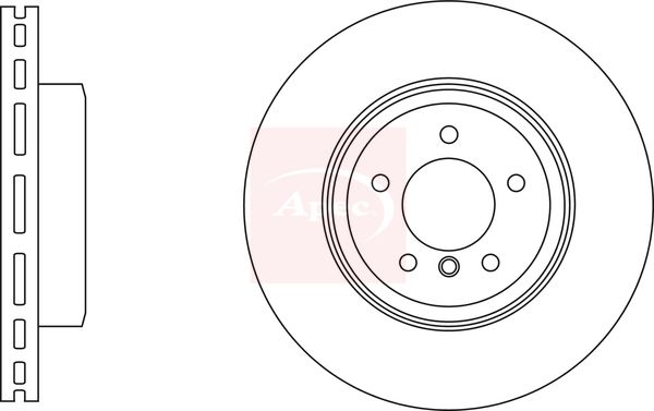 Apec Brake Disc DSK3301 - image 2