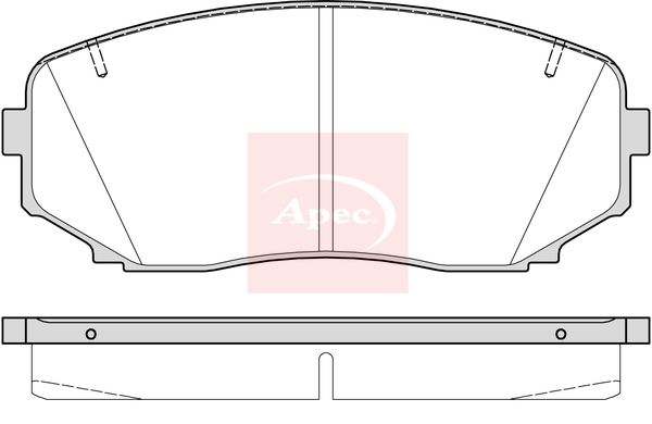 Apec Brake Pads Set PAD2379 - image 2