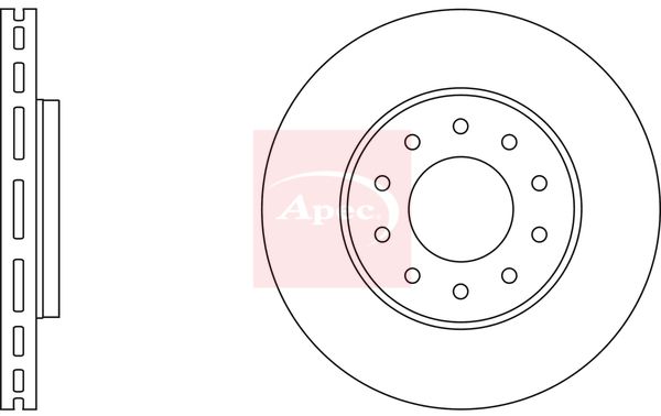 Apec Brake Disc DSK2804 - image 2