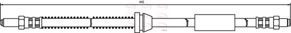 Apec Brake Hose HOS3144 - image 2