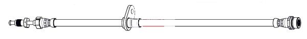 Apec Brake Hose HOS4238 - image 2