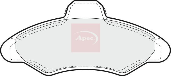 Apec Brake Pads Set PAD685 - image 2