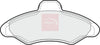 Apec Brake Pads Set PAD685 thumbnail