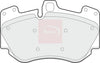 Apec Brake Pads Set PAD1647 thumbnail