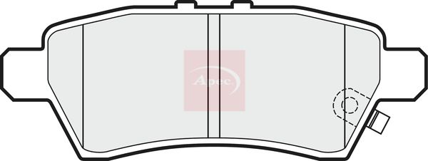 Apec Brake Pads Set PAD1481 - image 2