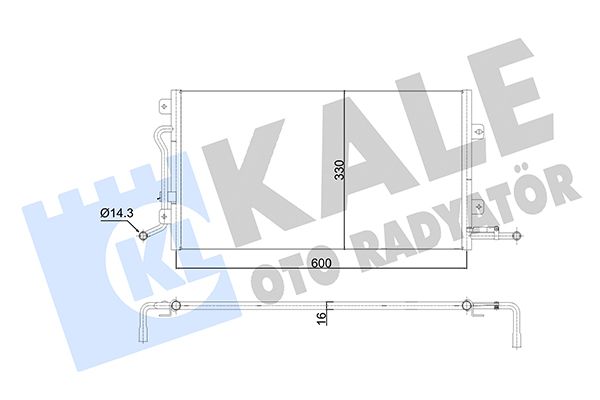NRF Air Conditioning Condenser 350585 - image 2