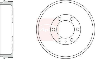 Apec Brake Drum DRM9992