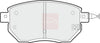 Apec Brake Pads Set PAD1364 thumbnail