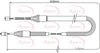Apec Handbrake Cable CAB1332 thumbnail