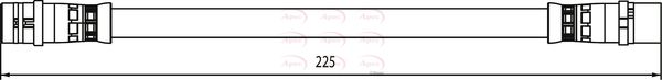 Apec Brake Hose HOS3960 - image 2