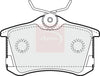 Apec Brake Pads Set PAD1249 thumbnail