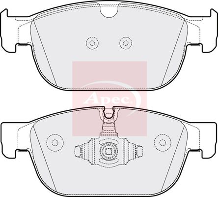 Apec Brake Pads Set PAD2130 - image 2