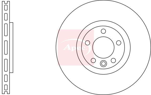 Apec Brake Disc DSK3117 - image 2
