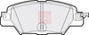 Apec Brake Pads Set PAD2172 thumbnail