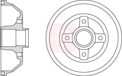 Apec Brake Drum DRM9926
