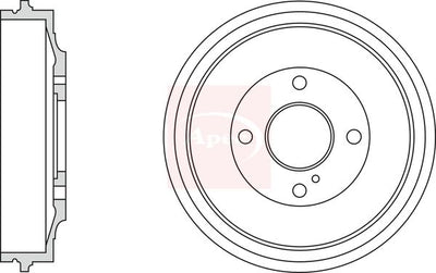 Apec Brake Drum DRM9202