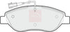 Apec Brake Pads Set PAD1275 thumbnail