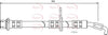 Apec Brake Hose HOS3531 thumbnail