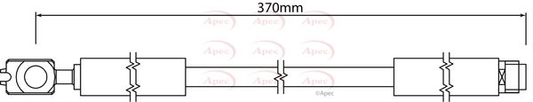 Apec Brake Hose HOS4240 - image 2