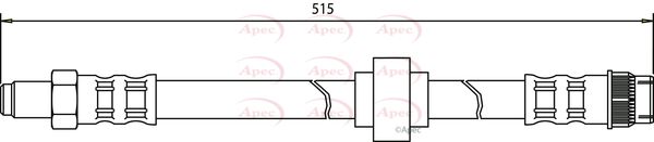 Apec Brake Hose HOS3023 - image 2
