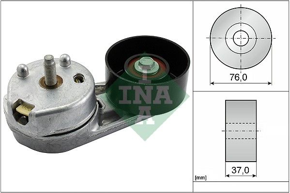 INA Drive Belt Tensioner Pulley 534059710 - image 2