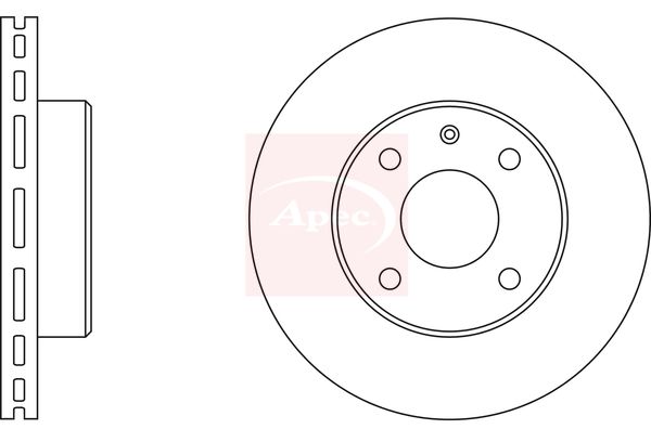 Apec Brake Disc DSK525 - image 2