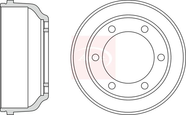 Apec Brake Drum DRM9804 - image 2