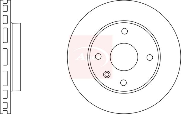 Apec Brake Disc DSK2364 - image 2