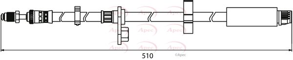 Apec Brake Hose HOS3913 - image 2