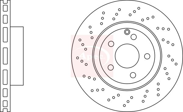 Apec Brake Disc DSK2718 - image 2