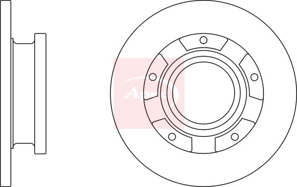 Apec Brake Disc DSK2978 - image 2