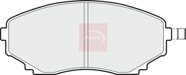 Apec Brake Pads Set PAD1026 - image 2